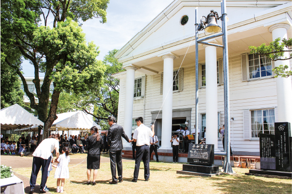 平和の祈りと鎮西学院