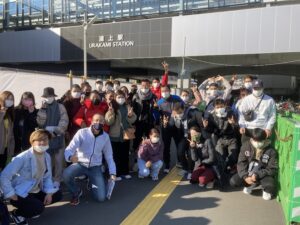 CGU international students join walking tour of Nagasaki city