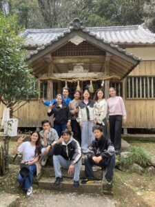 International Students Join Walking Tour to Kumano Shrine – A Memorable Cultural Exchange in Isahaya –