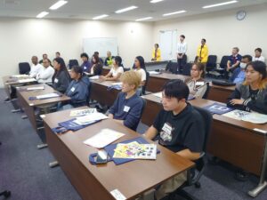 留学生・在留外国人のための防災講座に参加しました！